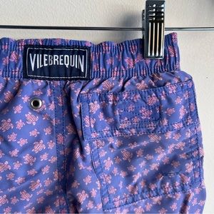 VILEBREQUIN Micro Ronde des Tortues Turtle Swim Trunks Size 2